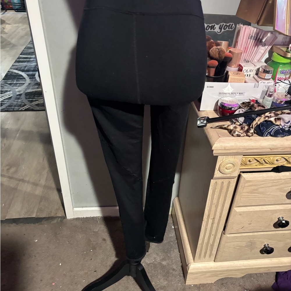 Nike Athletic Hyperwarm Black Performance Leggings - image 3